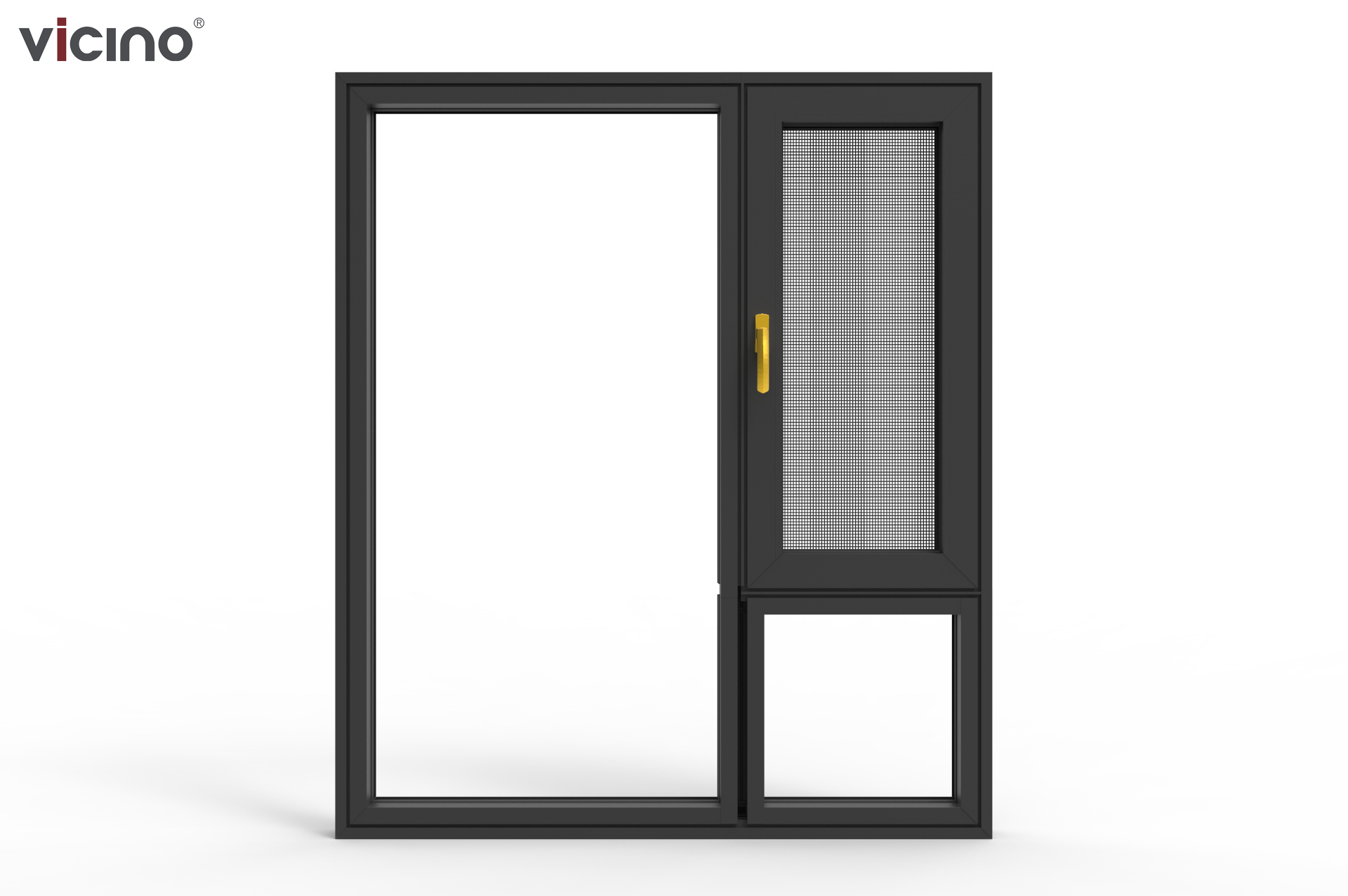 布拉格-斷橋窗紗一體內平開(kāi)窗