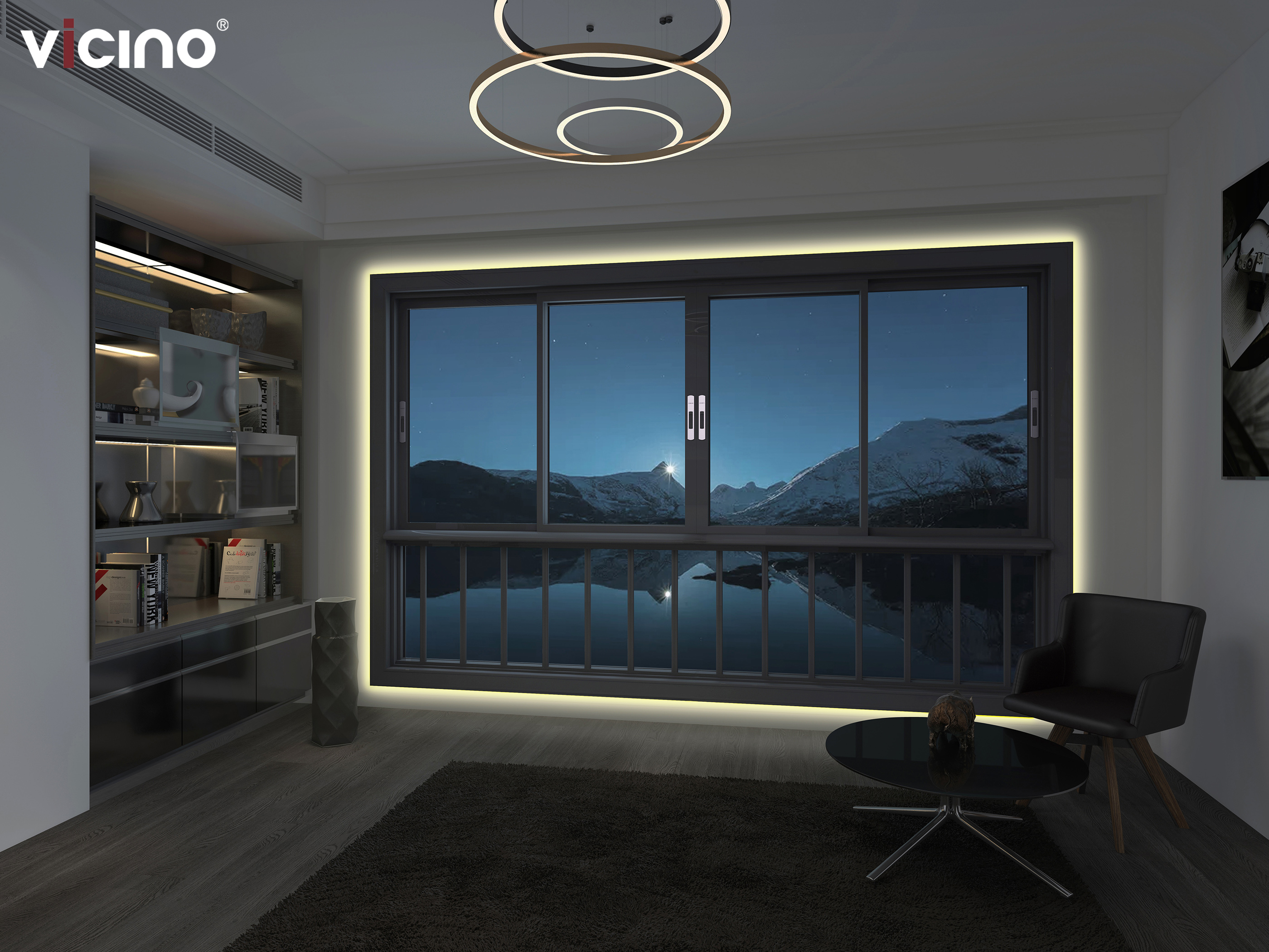 美狄絲-三軌推拉窗